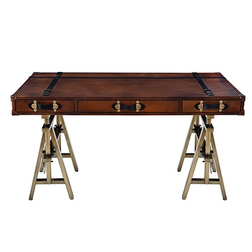 KARL STARLING LEATHER CPT WORK TABLE