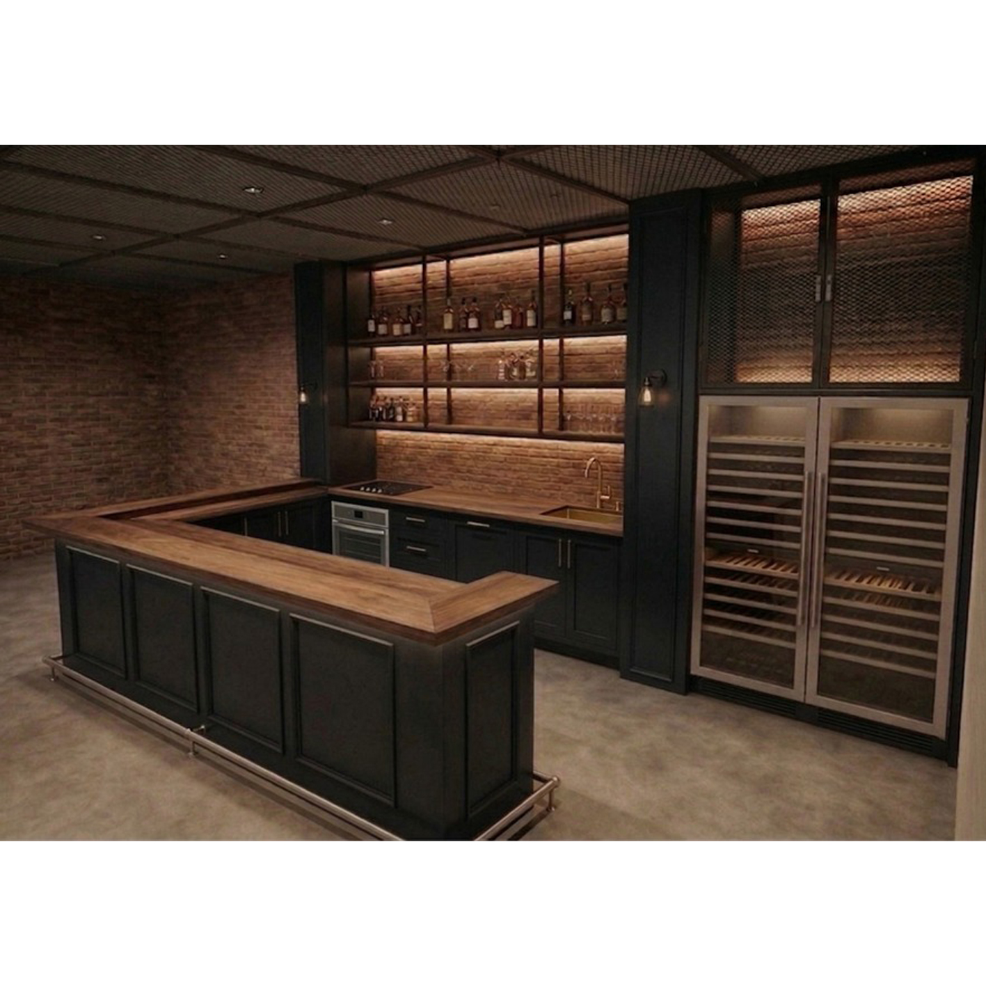 S?PAR?? AH?AP / �ZEL �RET?M MUTFAK - Tabla me?e, g�vde MDF �zeri lake boyal? olacakt?r. Metal detaylar pirin� oksit kaplamal?d?r. Lavabo, batarya, beyaz e?ya vb ekipman hari�tir.